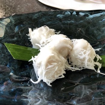 Aaharn - Coconut dumplings - Thai Near Me - Hong Kong, HK Aaharn - Coconut dumplings - Thai Near Me - Hong Kong, HK
