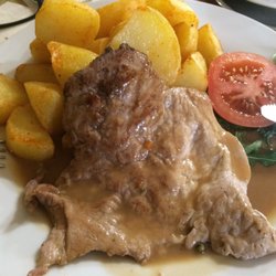 Restaurace U Čápa - Vepr. steak s peprovou omáčkou