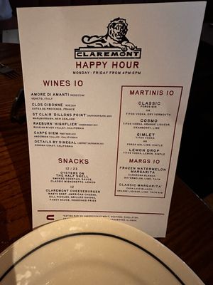 Menu photo 2 Claremont Dallas, TX Menu photo 2 Claremont Dallas, TX