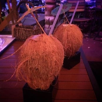 Cuckoo Coconuts Waikiki - Like Tom Hanks in Cast Away movie but more drunken eh?! - Cocktail Bars Near Me - Honolulu, Hawaii