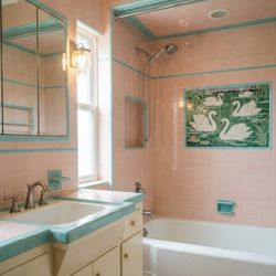 Blackwater Home Renovation - Art Deco Style Bathroom Design