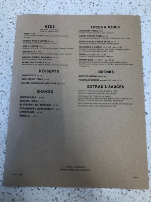 Menu photo 4 Cubby's West Bountiful, UT