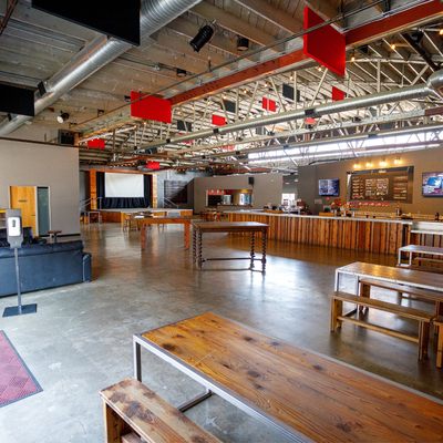 Main Hall - The Main Hall at Devil’s Canyon is a spacious, versatile venue designed to host everything from corporate events and private celebrations to hands-on classes and workshops. With its high ceilings, sustainably crafted design, and a backdrop of our award-winning craft beer, the space offers a warm yet dynamic atmosphere. Whether you're planning a networking event, live performance, or educational seminar, the Main Hall provides the perfect blend of functionality and character to make any gathering unforgettable.