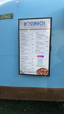 Menu photo 1 Rossanos Delray Beach, FL Menu photo 1 Rossanos Delray Beach, FL