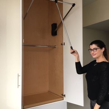 The Closet Lady - Pull down hanging rod - Interior Design Near Me - New York, New York The Closet Lady - Pull down hanging rod - Interior Design Near Me - New York, New York