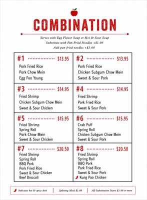 Menu photo 2 Red Apple Restaurant Boring, OR Menu photo 2 Red Apple Restaurant Boring, OR
