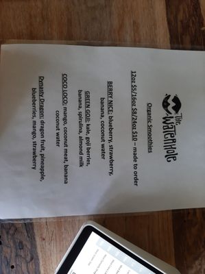Menu photo 1 The Waterhole Mount Rainier, MD