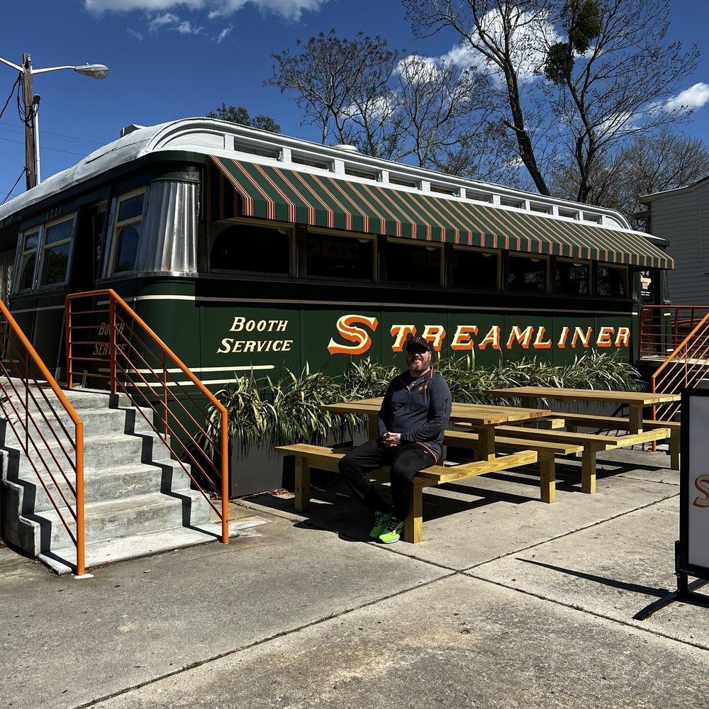 Strange Bird - My hubby outside this cute diner! - Venues & Event Spaces Near Me - Savannah, Georgia Strange Bird - My hubby outside this cute diner! - Venues & Event Spaces Near Me - Savannah, Georgia