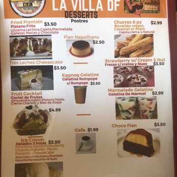 La Villa DF - Nuevo menú - Mexican Near Me - Phoenix, Arizona La Villa DF - Nuevo menú - Mexican Near Me - Phoenix, Arizona