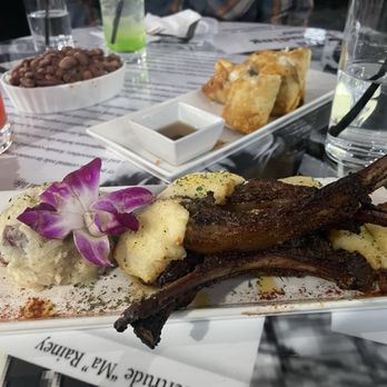 Soul Shack - Parmesan pressed lamb chops & garlic mash - Southern Near Me - Cedar Hill, Texas
