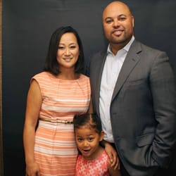 Lineage Church - Founding and Lead Pastors, Benjamin and Sunhee Robinson, with their daughter Alethia.