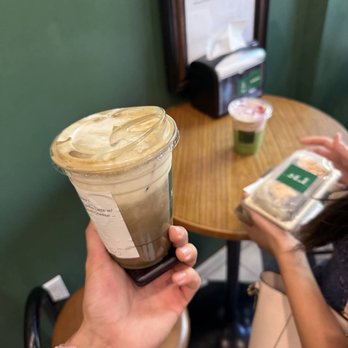 Tadaima - Mission - Hojicha Latte w/ Salted Cheese Cream - Japanese Near Me - San Francisco, California