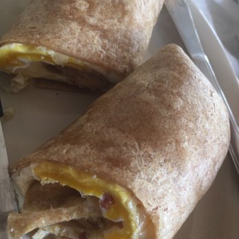Harry's All American - Bacon egg and cheese on a grilled wrap-VG! - Breakfast & Brunch Near Me - Boston, Massachusetts