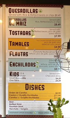 Menu photo 6 Taco Bar Clearwater, FL