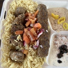 Kabob plate Kabob plate