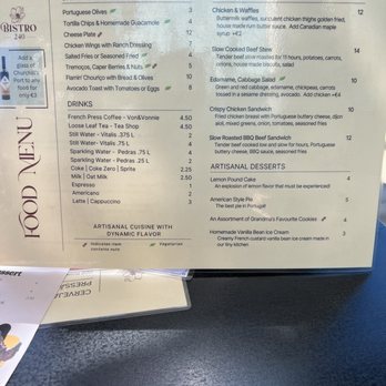 Bistro 240 - Menu in English - Restaurants Near Me - Porto, 13