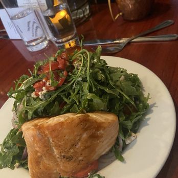 Tavern 519 - Arugula salad with side of salmon - American Near Me - Frenchtown, New Jersey