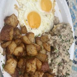 Biscuits and gravy