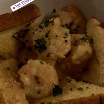 The Yard Haledon - Garlic Shrimp with Toast - Sports Bars Near Me - Haledon, New Jersey