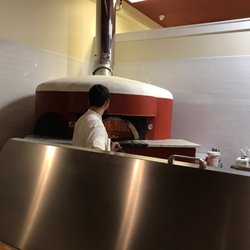GUSTO Italiano Market - Pizza oven at Gusto Italiano