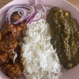 Methi Chicken and Saag Paneer Methi Chicken and Saag Paneer