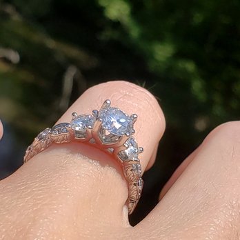 Hannoush Jewelers - The ring Danielle helped us create. Overhead - Jewelry Near Me - Wappingers Falls, New York Hannoush Jewelers - The ring Danielle helped us create. Overhead - Jewelry Near Me - Wappingers Falls, New York