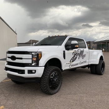 Dynamic Tint - This truck got a black roof wrap , window tint and clear bra - Car Window Tinting Near Me - Tempe, Arizona Dynamic Tint - This truck got a black roof wrap , window tint and clear bra - Car Window Tinting Near Me - Tempe, Arizona