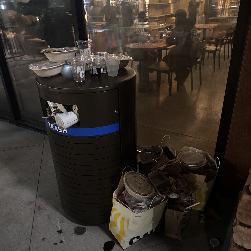 CAVA - Maybe they should take care of this at 5:30 PM? - Salad Near Me - San Marcos, California CAVA - Maybe they should take care of this at 5:30 PM? - Salad Near Me - San Marcos, California