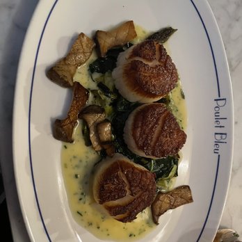 Poulet Bleu - Scallops - French Near Me - Pittsburgh, Pennsylvania Poulet Bleu - Scallops - French Near Me - Pittsburgh, Pennsylvania