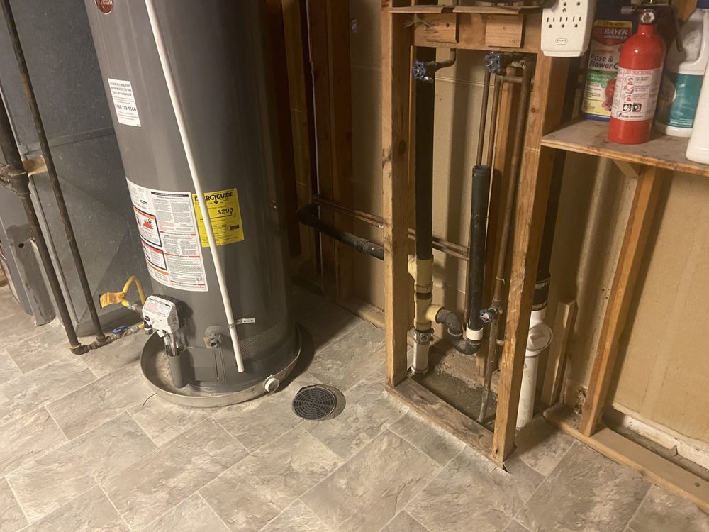 Slide of Hunter plumbing and repair