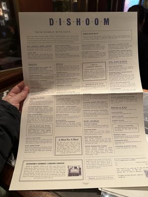 Menu photo 8 Dishoom London, XGL