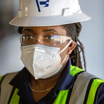 FIRST ONSITE Property Restoration - a woman wearing a hard hat and safety glasses - Damage Restoration Near Me - Moncton, New Brunswick FIRST ONSITE Property Restoration - a woman wearing a hard hat and safety glasses - Damage Restoration Near Me - Moncton, New Brunswick