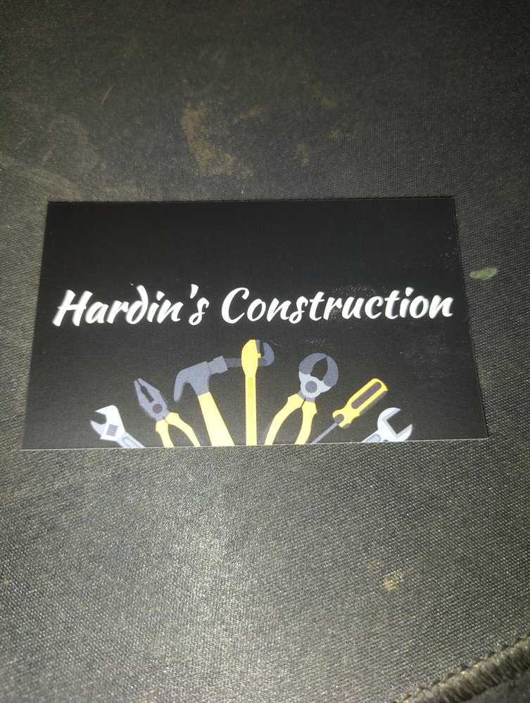 Slide of Hardin's Construction