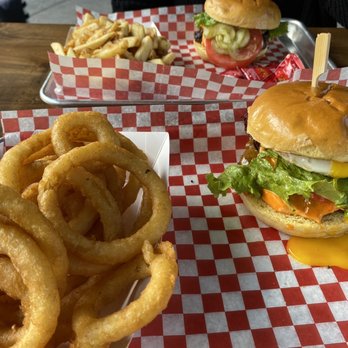 6ixside Burger - Burger combos Cooksville in the back Royal York in the front - Burgers Near Me - Pickering, Ontario