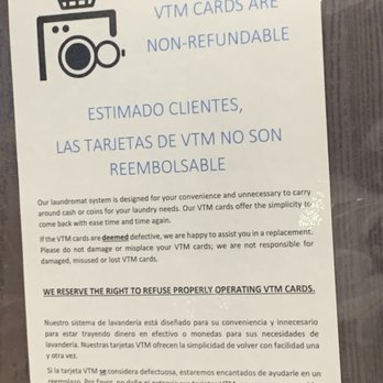 Laundry Time - Vim cards Non - refundable sign - Laundromat Near Me - Inglewood, California Laundry Time - Vim cards Non - refundable sign - Laundromat Near Me - Inglewood, California