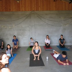 Francesca Gold - Francesca leading a private yoga session at our family reunion in Ojai!