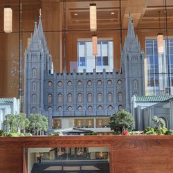 Temple Square South Visitors' Center - Model of the Salt Lake Temple 06-21-2026