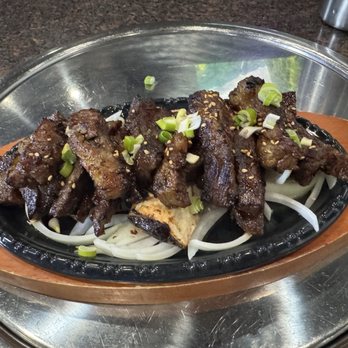 Seoul N Spirits BBQ - Marinated short rib.  Can you say, melt in your mouth and flavor town!  Must order! - Korean Near Me - Irvine, California