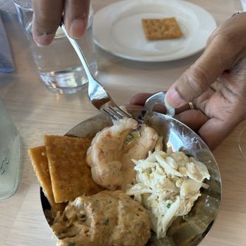 Delacroix - Combination appetizer with fried crackers - Seafood Near Me - New Orleans, Louisiana Delacroix - Combination appetizer with fried crackers - Seafood Near Me - New Orleans, Louisiana