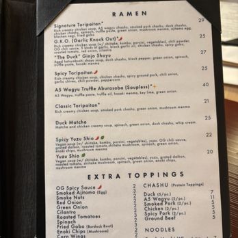 Mensho Ramen - Menu - Ramen Near Me - Mesa, Arizona Mensho Ramen - Menu - Ramen Near Me - Mesa, Arizona