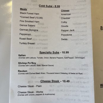 Corner Deli - Menu as of April 2025 - Delis Near Me - Pulaski, Virginia Corner Deli - Menu as of April 2025 - Delis Near Me - Pulaski, Virginia