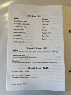 Menu photo 3 Corner Deli Pulaski, VA Menu photo 3 Corner Deli Pulaski, VA