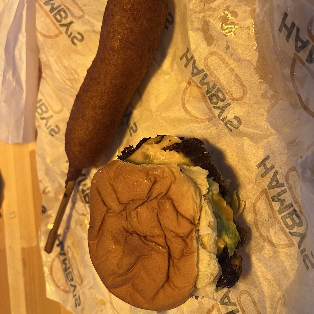Hamby's - Double smash burger and corn dog - Brewpubs Near Me - Boerne, Texas