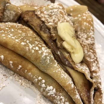 Crepe Factory - Banana nutella crepe - Desserts Near Me - Brooklyn, New York