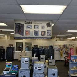Spencer's Safe & Lock Service - Spencer's showroom, come and see our new safes for sale