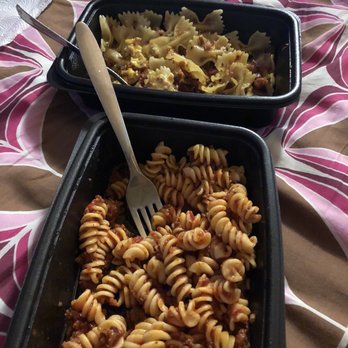 Grano Pasta Bar - Fusilli bolognese and farfalle carbonera - Italian Near Me - Baltimore, Maryland Grano Pasta Bar - Fusilli bolognese and farfalle carbonera - Italian Near Me - Baltimore, Maryland