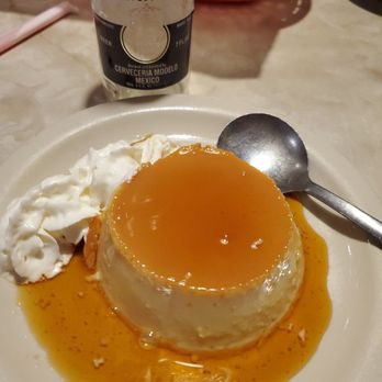 Chuy's - I forgot to take pictures earlier, but here is a picture of my flan! - Tex-Mex Near Me - Springfield, Virginia