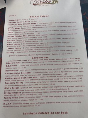 Menu photo 6 Bistro 234 Turlock, CA Menu photo 6 Bistro 234 Turlock, CA