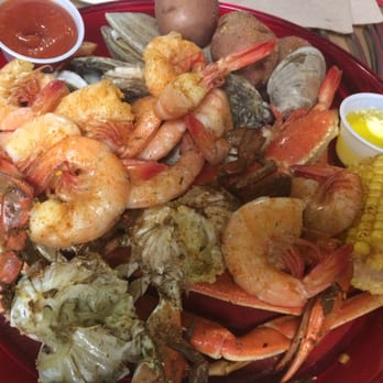 Backfins Crab House - Steamed seafood platter, plenty to share! - Seafood Near Me - Wake Forest, North Carolina Backfins Crab House - Steamed seafood platter, plenty to share! - Seafood Near Me - Wake Forest, North Carolina