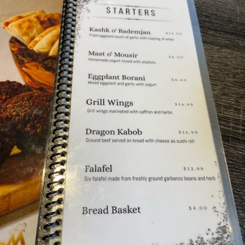 Koobikland - Starters - Persian/Iranian Near Me - Orange, California